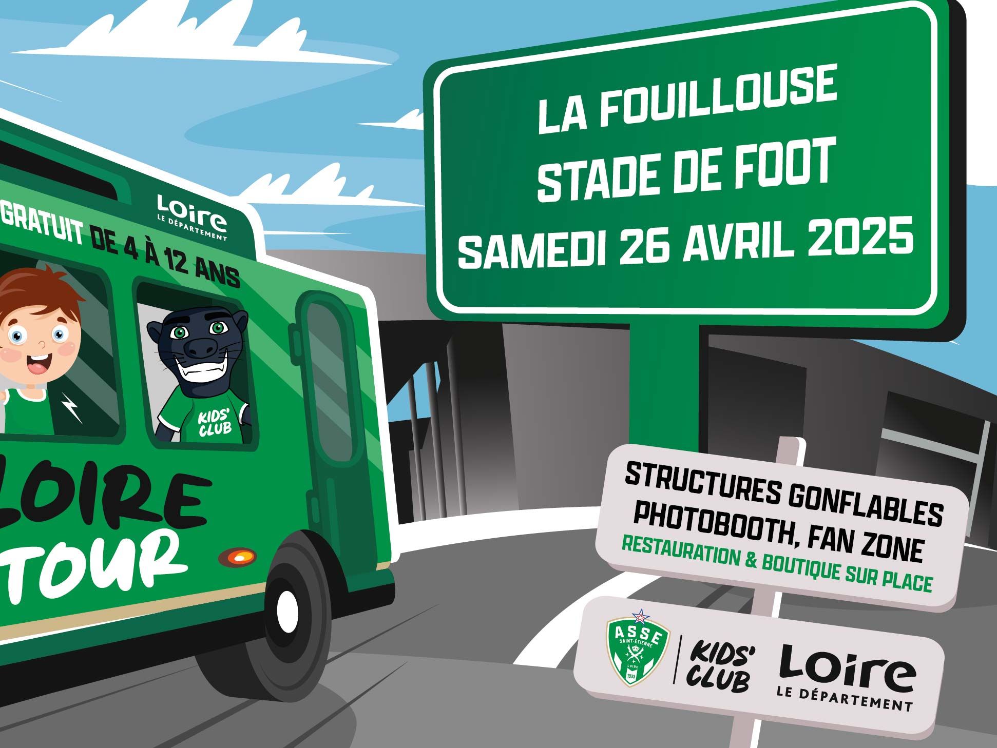 ASSE Loire Kids' Tour : La Fouillouse
