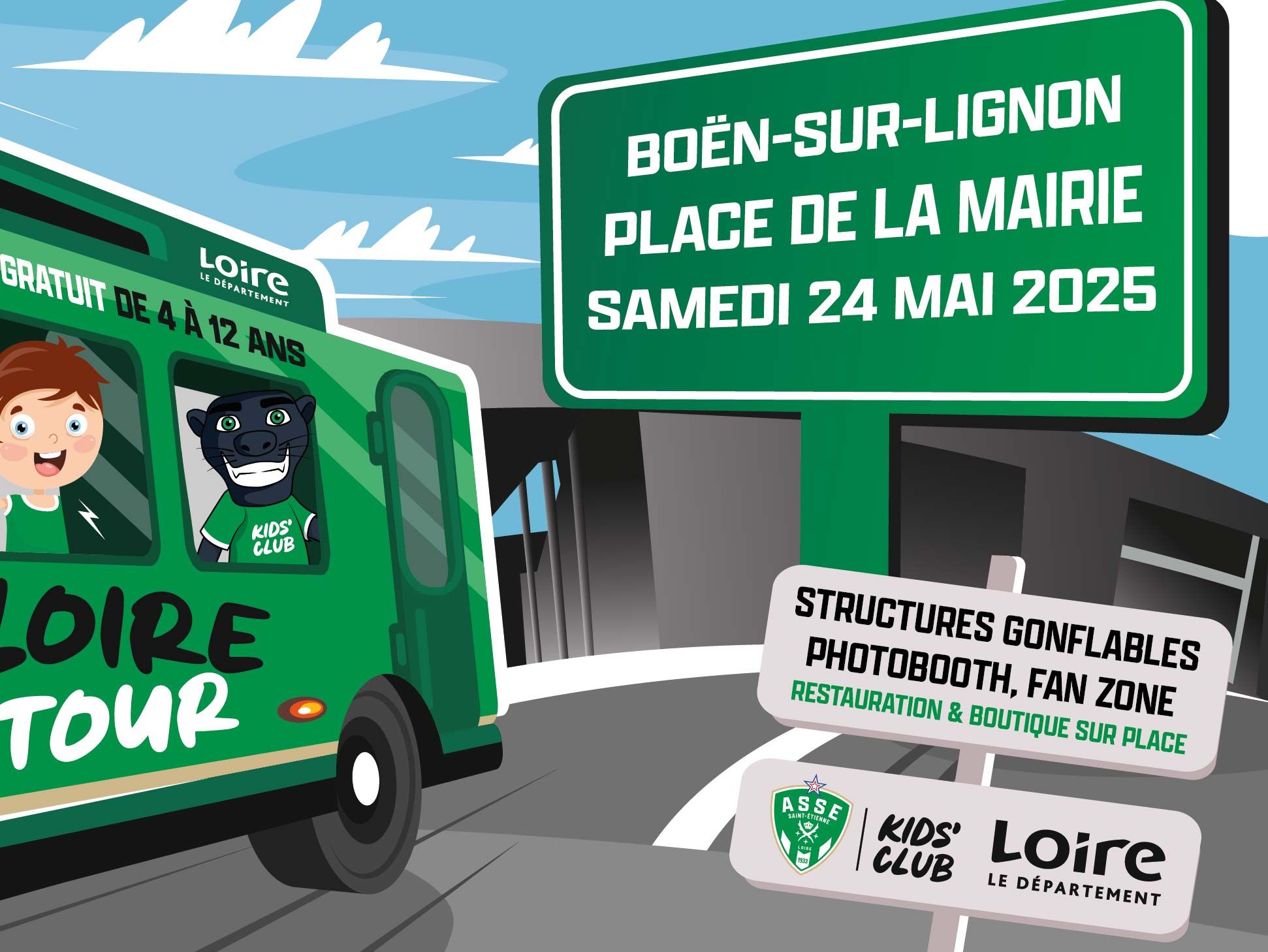 ASSE Loire Kids' Tour : Boën-sur-Lignon